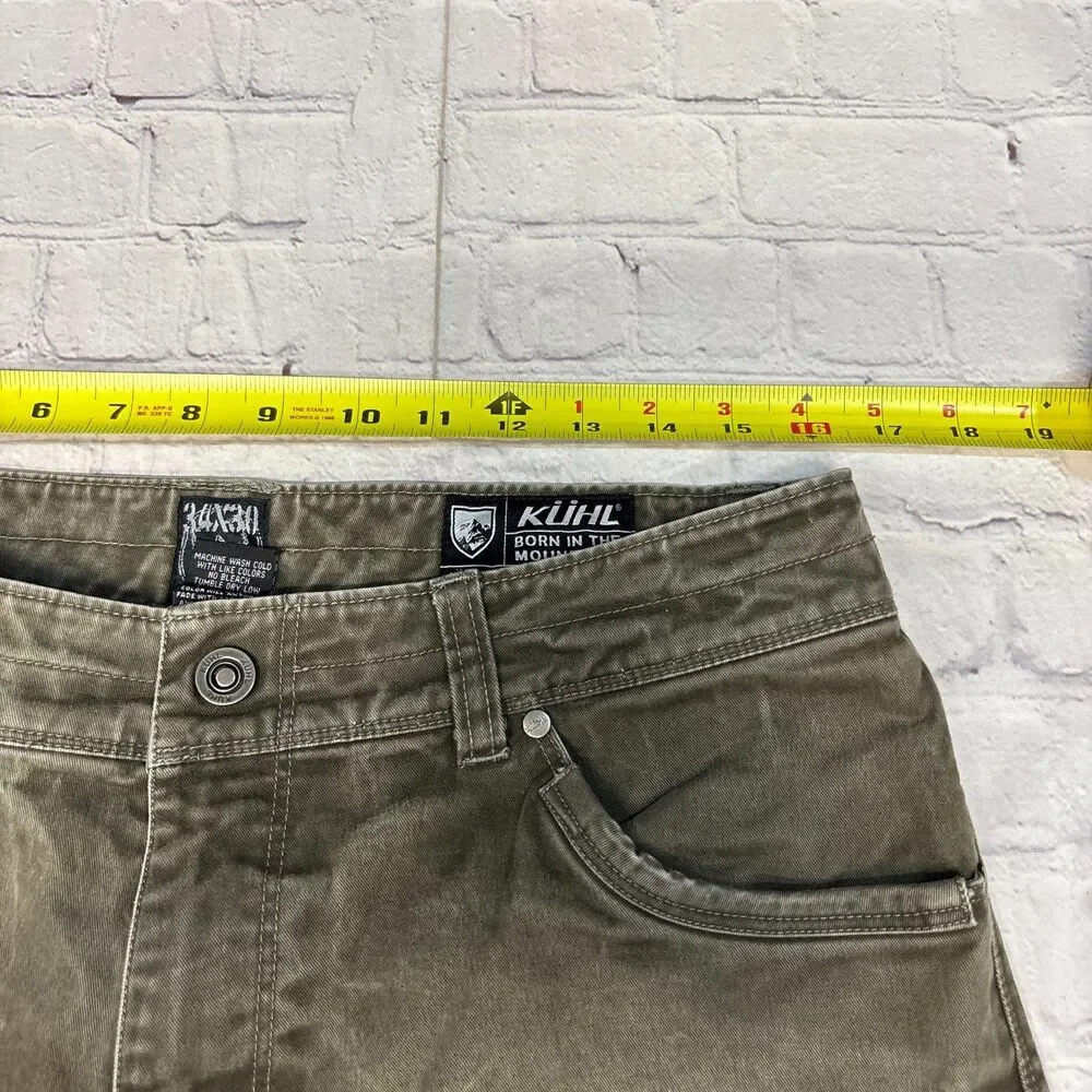 Kuhl Men Rydr Pants Size 34x30 Vintage Patina Dye Outdoor Hiking C127 -26